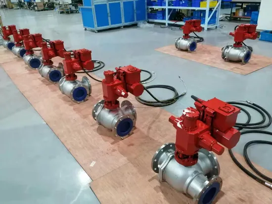 Electro Hydraulic Actuator/Pneumatic Actuator/Hydraulic Actuator Can Be Equipped with Various Valves